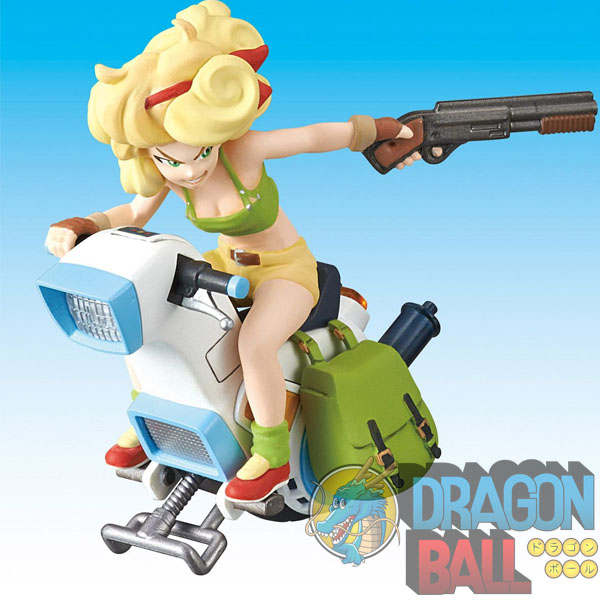 DBZ Maquette  Mecha Collection VOL3 Lunch's One-Wheel Motorcycle 8cm