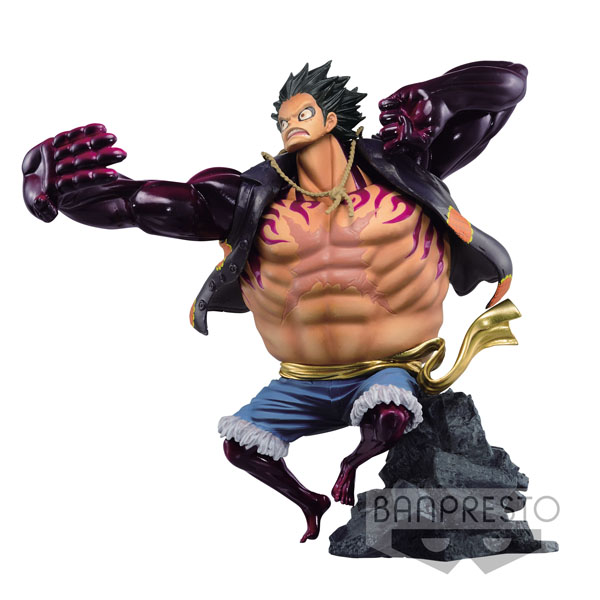 One Piece Scultures Big Colosseum Special Monkey D Luffy Gear Fourth Special Color Ver 16cm