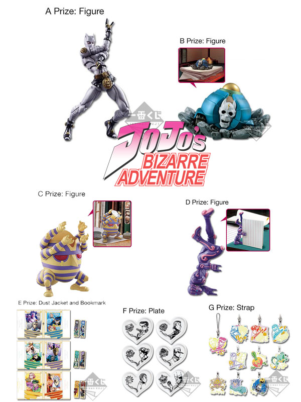 JOJO BIZARRE ADVENTURE ICHIBAN KUJI - LOTERIE JAPONAISE