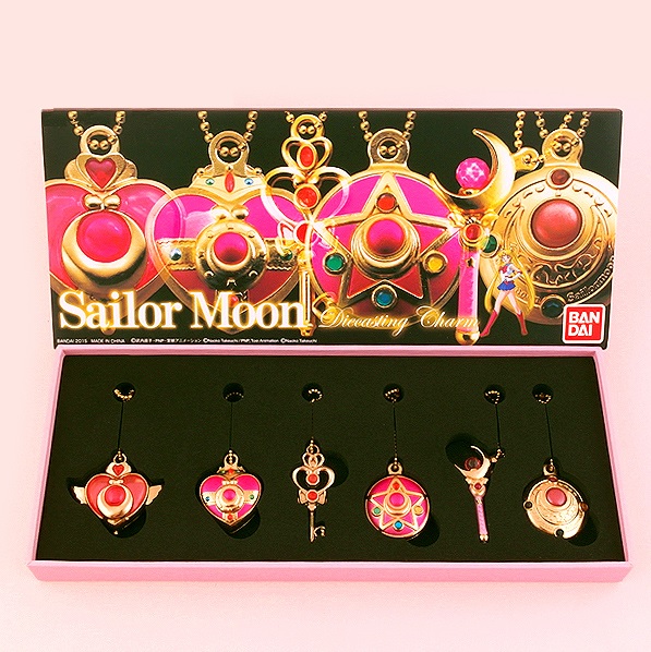Sailor Moon DieCasting Charm set 6pcs
