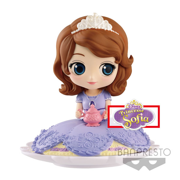 Disney Characters Q Posket Sugirly Princess Sofia Classic Color 9cm