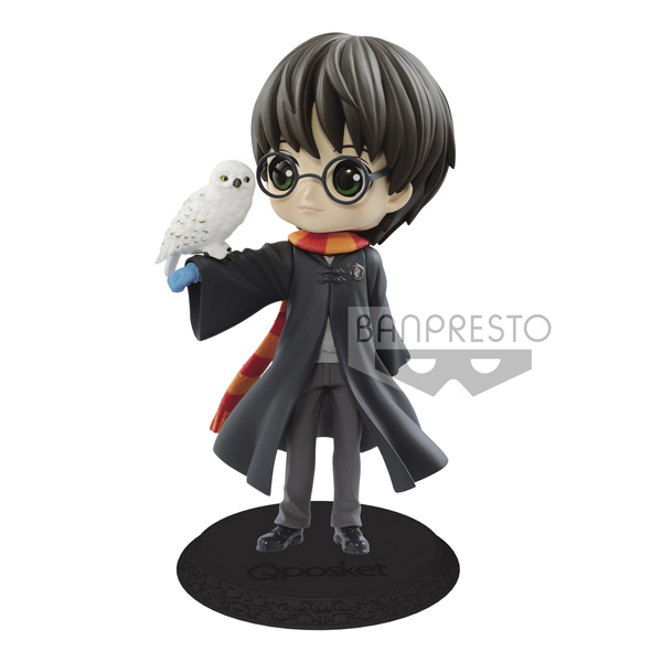 Harry Potter Q Posket Harry Potter & Hedwig 14cm Light Color