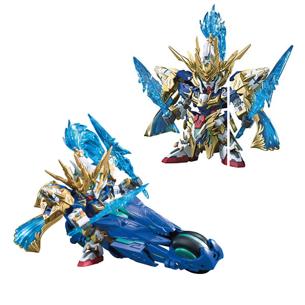 Gundam Gunpla SD 07 Sangoku Soketsuden Zhao Yunn 00 Blue Dragon Drive