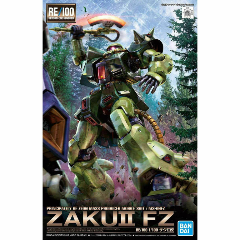 Gundam Gunpla RE 1/100 Zaku II FZ