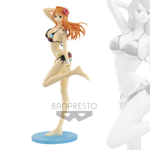 One Piece Glitter & Glamours Color Walk Style Nami Ver A 25cm