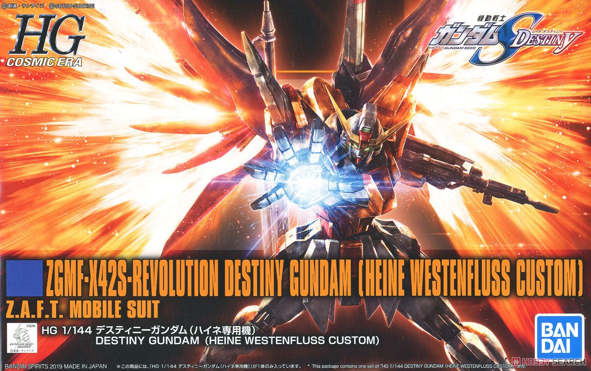 Gundam Gunpla HG 1/144 226 Destiny Heine Westenfluss Custom
