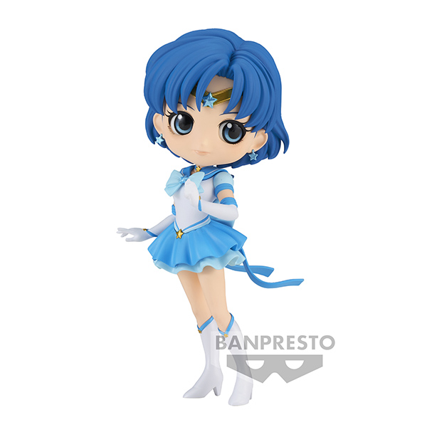 Sailor Moon Cosmos Movie Q Posket Eternal Sailor Mercury Ver B 14cm - W104