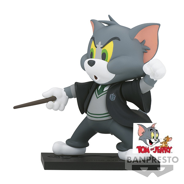 Tom And Jerry WB100Th Anniversary Slytherin / Serpentard Tom 8cm -W106