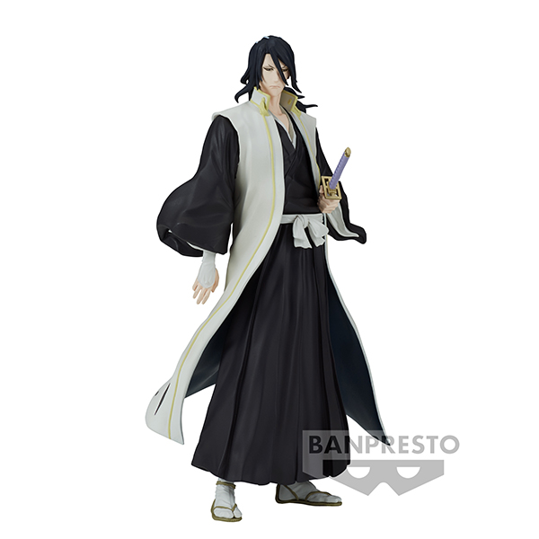 Bleach Solid And Souls Byakuya Kuchiki 17cm -W106