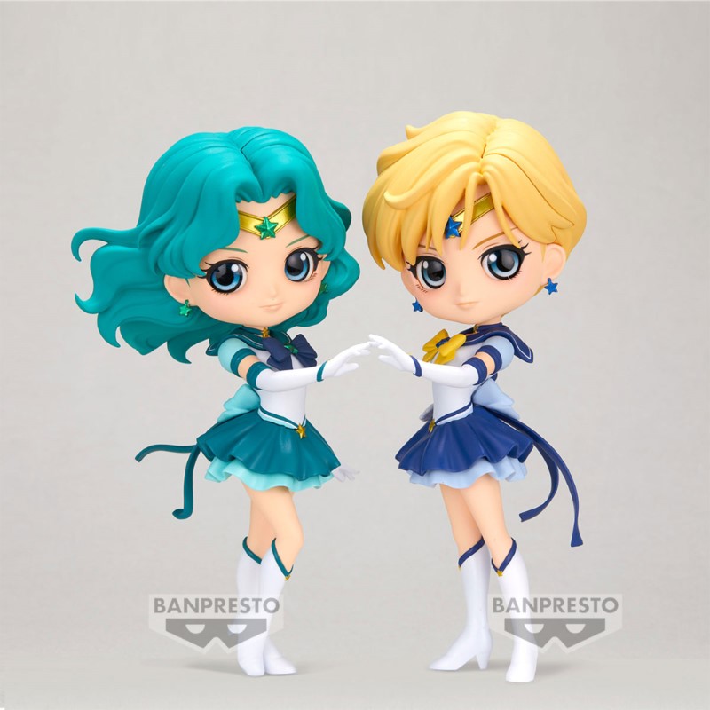 Pretty Guardian Sailor Moon Cosmos Q Posket Eternal Sailor Neptune 14cm W110