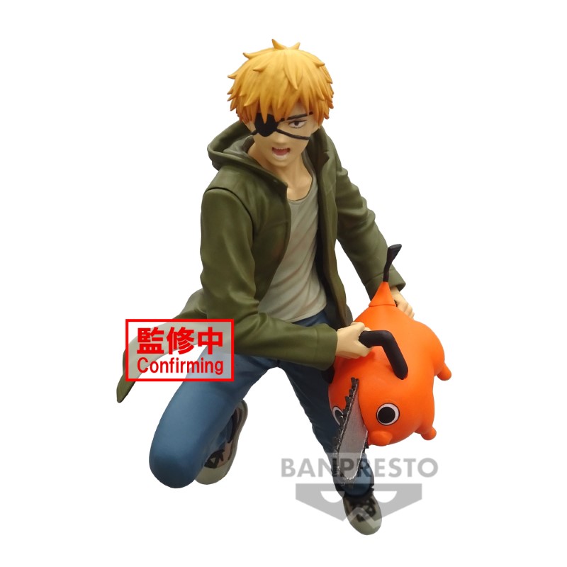 Chainsaw Man Vibration Stars Denji & Pochita 14cm W115