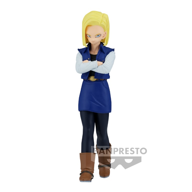 DBZ Dragon Ball Z Solid Edge Works Android 18 17cm W119