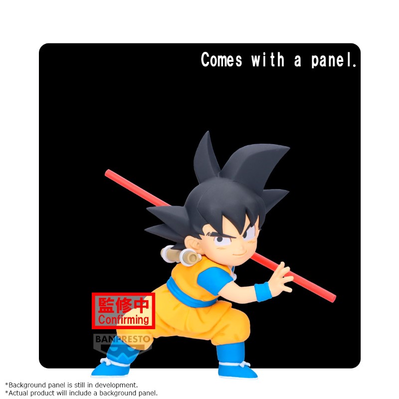DBZ Dragon Ball Daima Son Goku Mini Figure With Panel 7cm W122