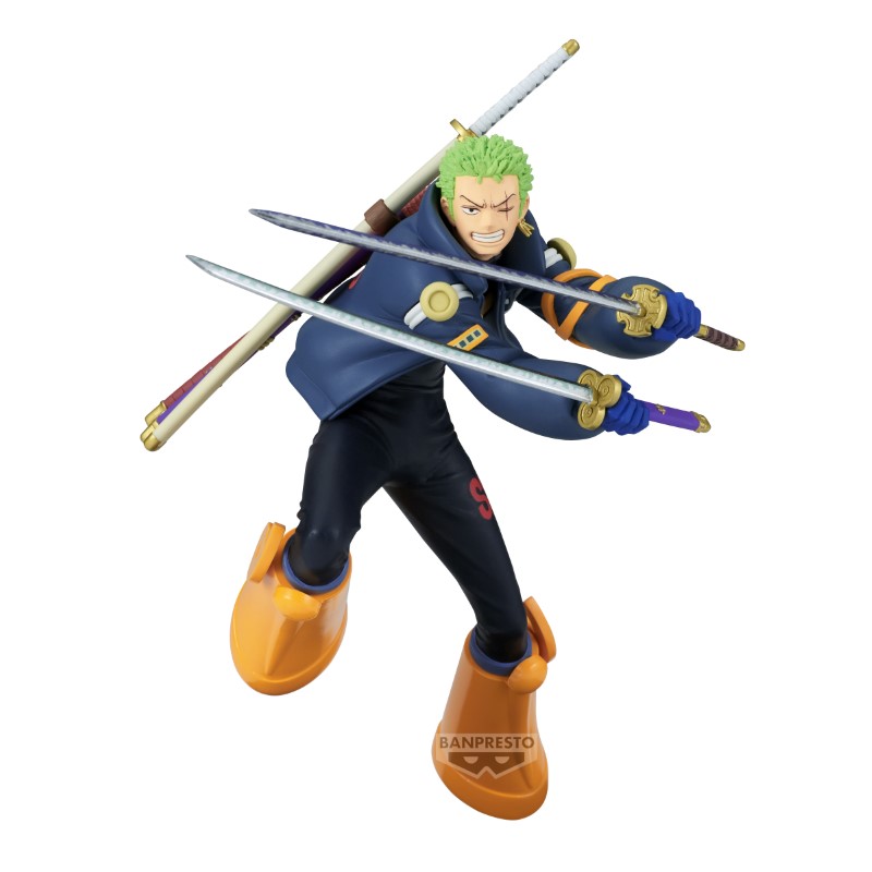 One Piece Battle Record Collection Roronoa Zoro 16cm W121