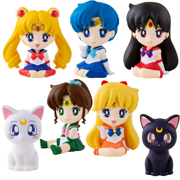 Sailor Moon Rilacot Asst 10pcs 7-8cm