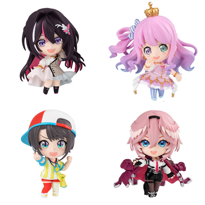 Hololive Shokugan Deforme Figure Collection W4 Asst 8pcs