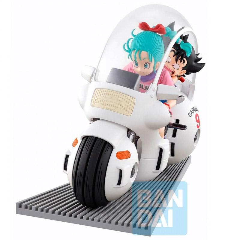 DBZ Ichibansho Fantastic Adventure Son Goku x Bulma 12cm
