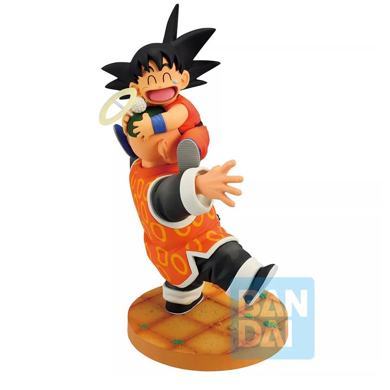 DBZ Dragon Ball Z Ichibansho DBZ History II Son Goku & Grandpa Son Gohan 16cm