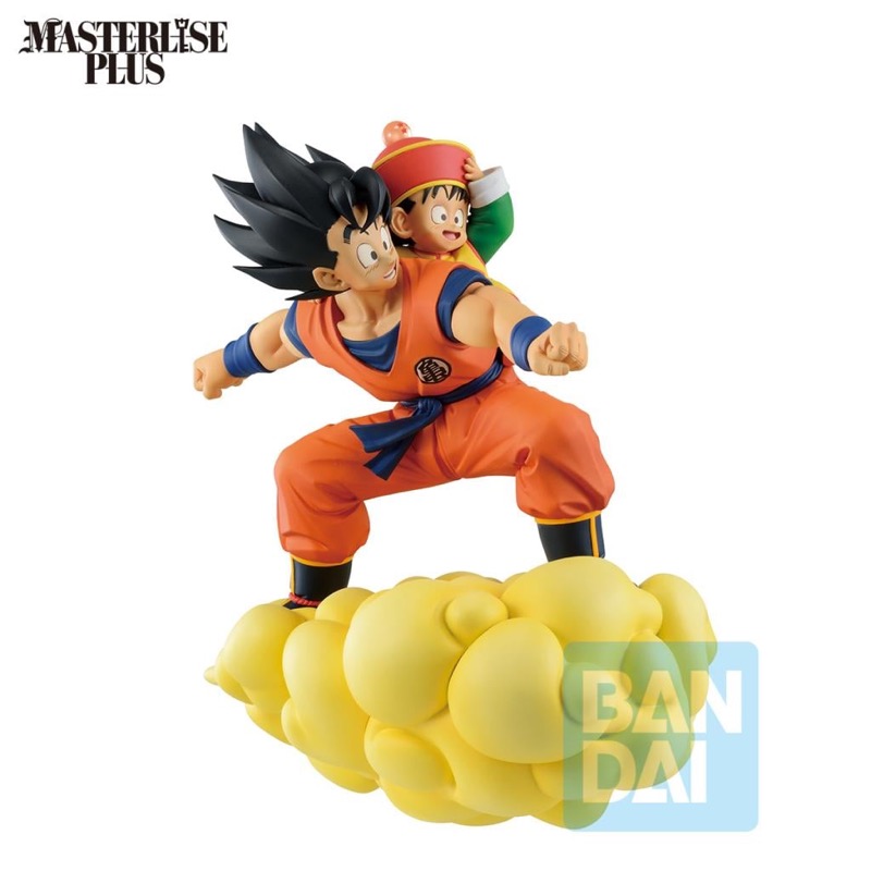 DBZ Ichibansho Spirit Of The Saiyan Masterlise Plus Son Goku & Gohan 21cm