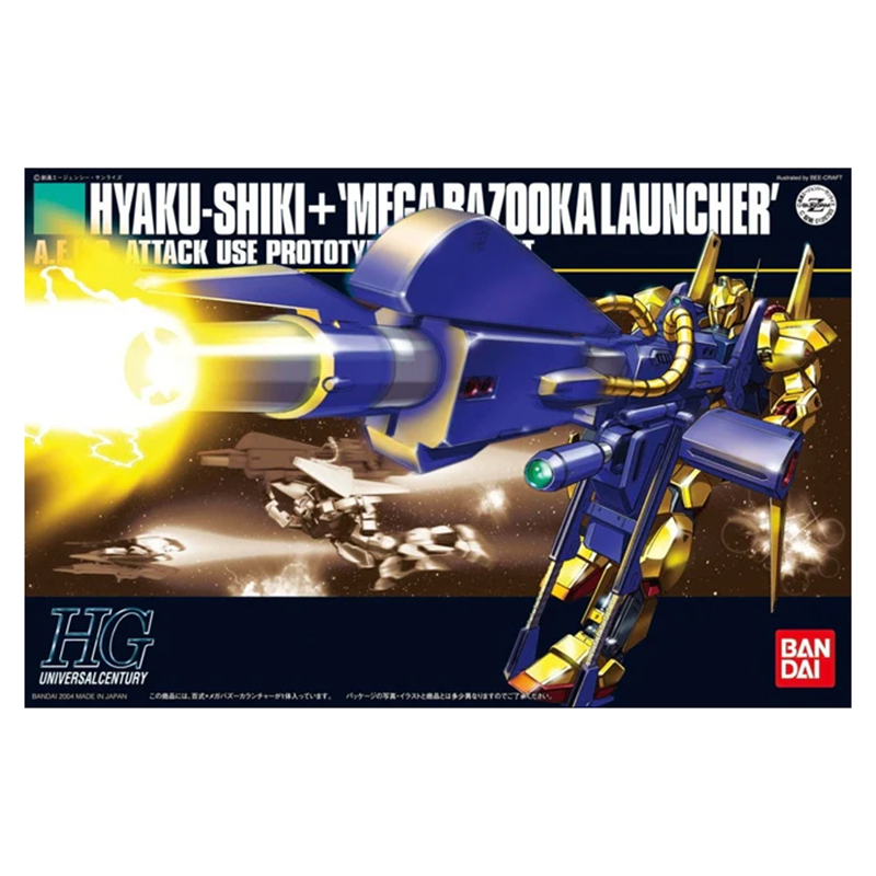 Gundam Gunpla HG 1/144 Hyakushiki+ Mega-Bazooka