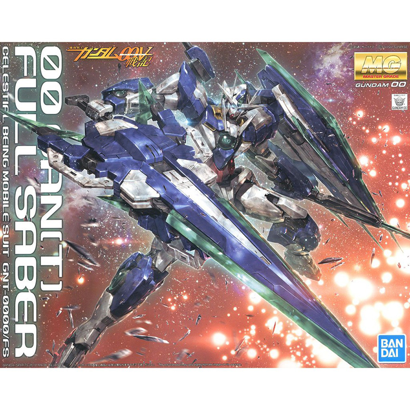 Gundam Gunpla MG 1/100 GUNDAM 00 Qan[T] Full Saber