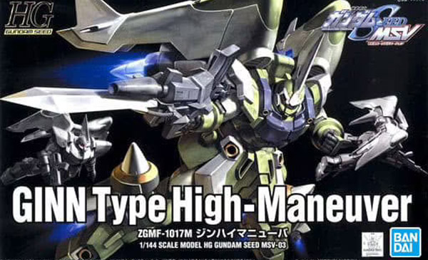 Gundam Gunpla HG 1/144 Msv 03 Ginn Type High Maneuver Spec Custom