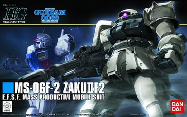 Gundam Gunpla HG 1/144 107 F2-Zaku Earth Federation Type
