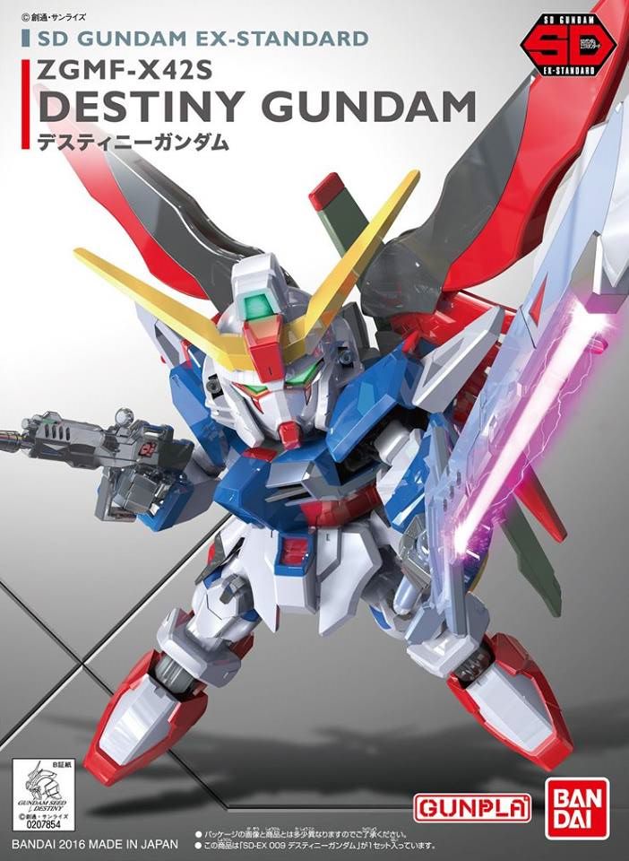 Gundam Gunpla SD Ex-STD 009 Destiny Gundam