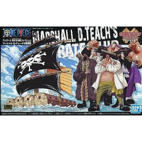 One Piece Maquette Grand Ship Collection 011 Marshall D. Teach's Ship 15cm