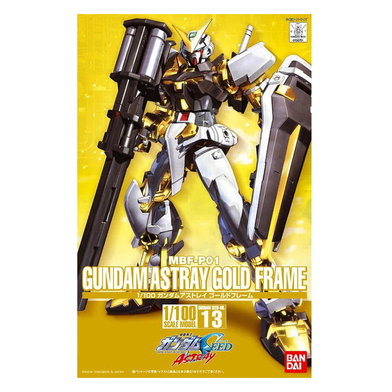 Gundam Gunpla 1/100 Gundam Astray Gold Frame