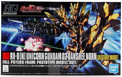 Gundam Gunpla HG 1/144 175 Unicorn Gundam 02 Banshee Norn Destroy Mode