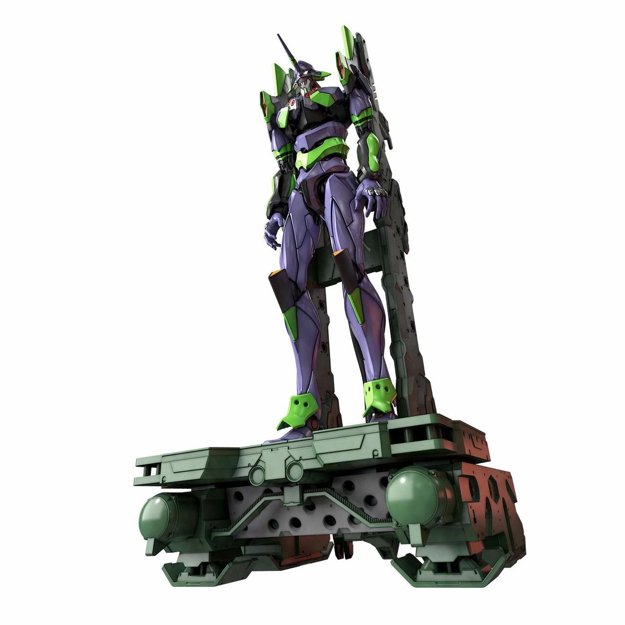 Evangelion RG Eva Unit-01 DX Transport Platform Set