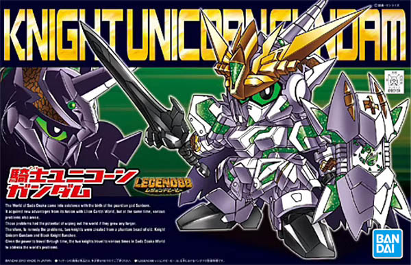 Gundam Gunpla BB385 LegendBB Knight Unicorn Gundam