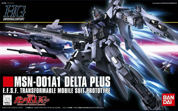 Gundam Gunpla HG 1/144 115 Delta Plus