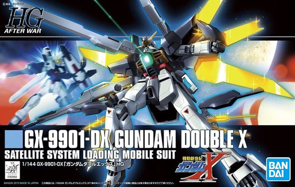 Gundam Gunpla HG 1/144 163 Gundam Double X