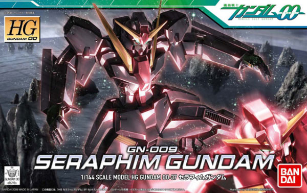 Gundam Gunpla HG 1/144 37 Seraphim Gundam