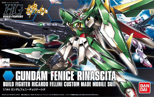 Gundam Gunpla HG 1/144 017 Gundam Fenice Rinascita