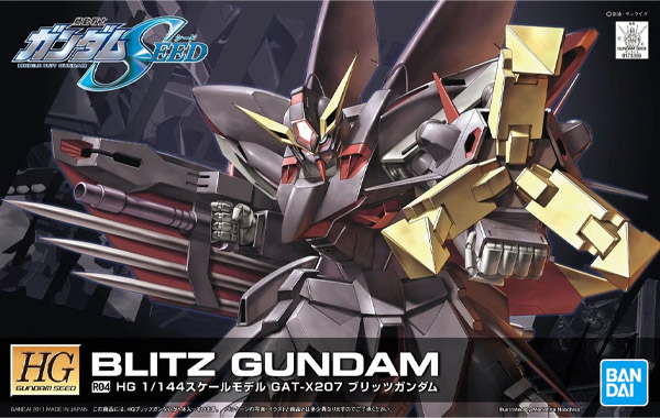 Gundam Gunpla HG 1/144 R04 Blitz Gundam