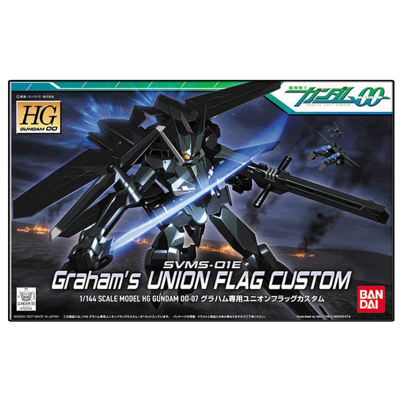 Gundam Gunpla HG 1/144 007 Union Flag Graham Custom