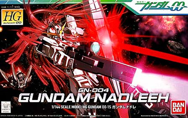 Gundam Gunpla HG 1/144 15 GN-004 Gundam Nadleeh
