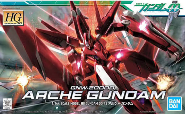Gundam Gunpla HG 1/144 43 Arche Gundam