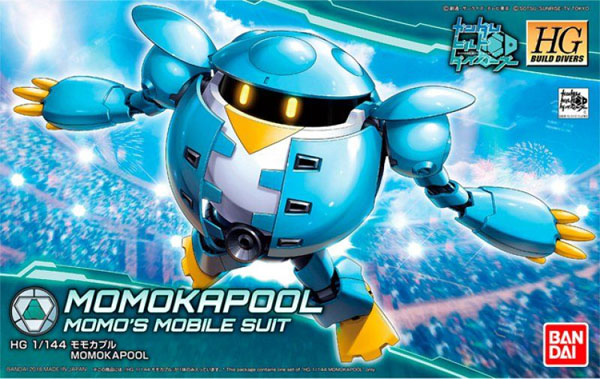Gundam Gunpla HG 1/144 004 Momokapool