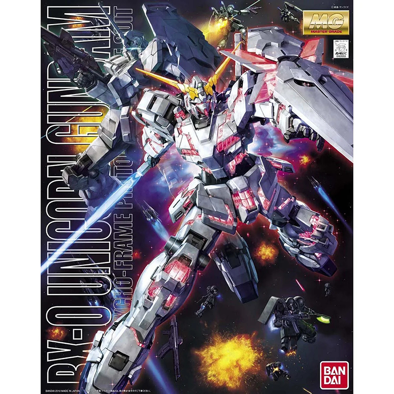 Gundam Gunpla MG 1/100 Unicorn Gundam