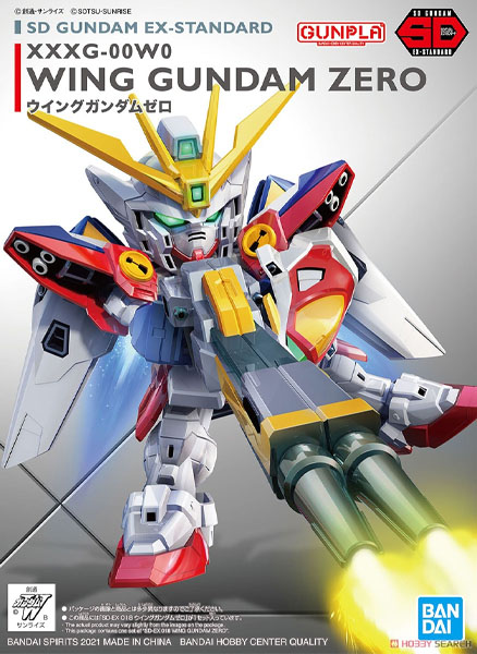 Gundam Gunpla SD Gundam Ex-Standard 018 Wing Gundam Zero