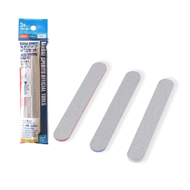 Gundam Gunpla Bandai Spirits Model Sanding Stick Set