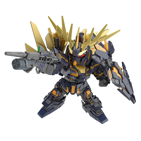 Gundam Gunpla SD Unicorn Gundam 02 Banshee Destroy& Norn Parts Set