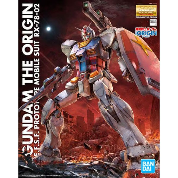 Gundam Gunpla MG 1/100 Rx-78-02 Gundam The Origin