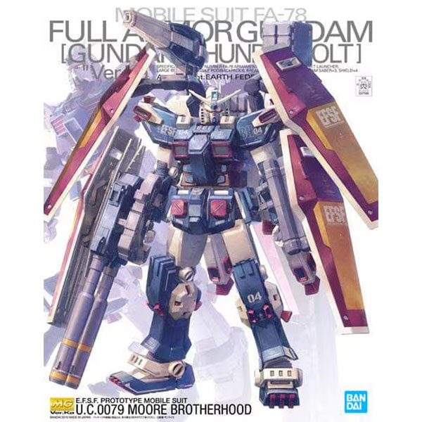 Gundam Gunpla MG 1/100 Full Armor Gundam Thunderbolt Ver.Ka 