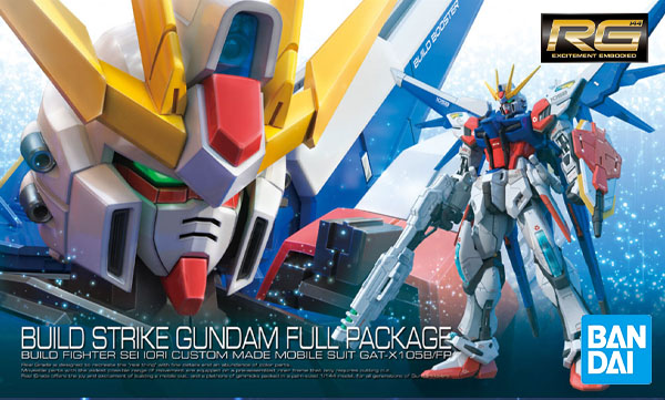Gundam Gunpla RG 1/144 23 Build Strike Gundam Full Package