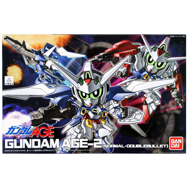 Gundam Gunpla SDBB 371 Gundam Age-2 Normal Double Bullet